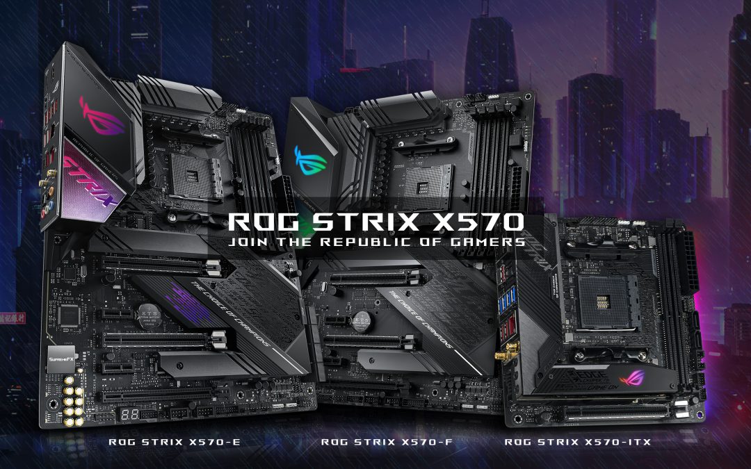 ROG STRIX X570 用剽悍效能和時尚潮流 挑戰DIY電競